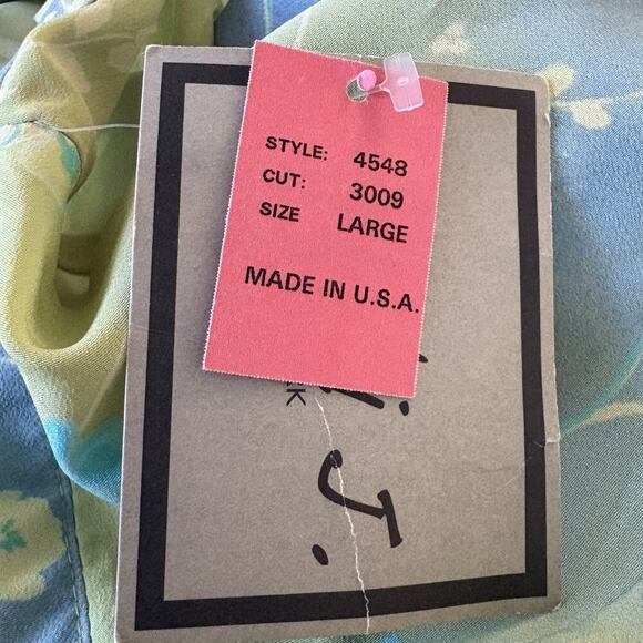 NWT Vintage Rikki J. New Work Floral Print Pencil Skirt Womens Size Large (927)‎ - Picture 4 of 6